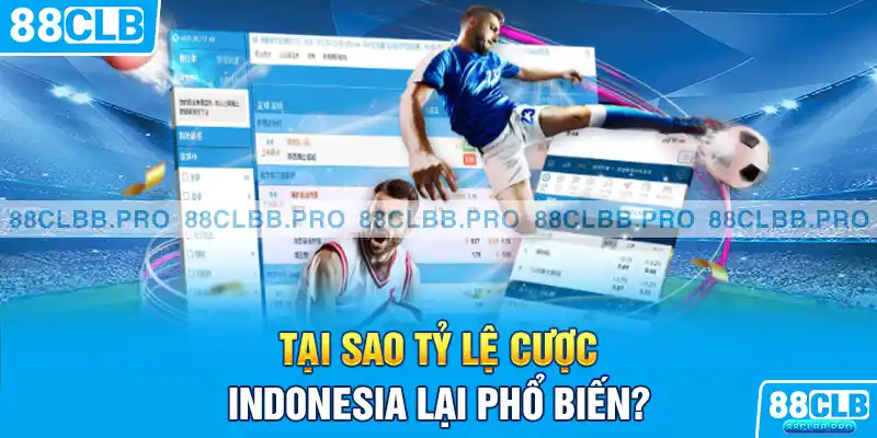 Tại sao tỷ lệ cược Indonesia lại phổ biến?